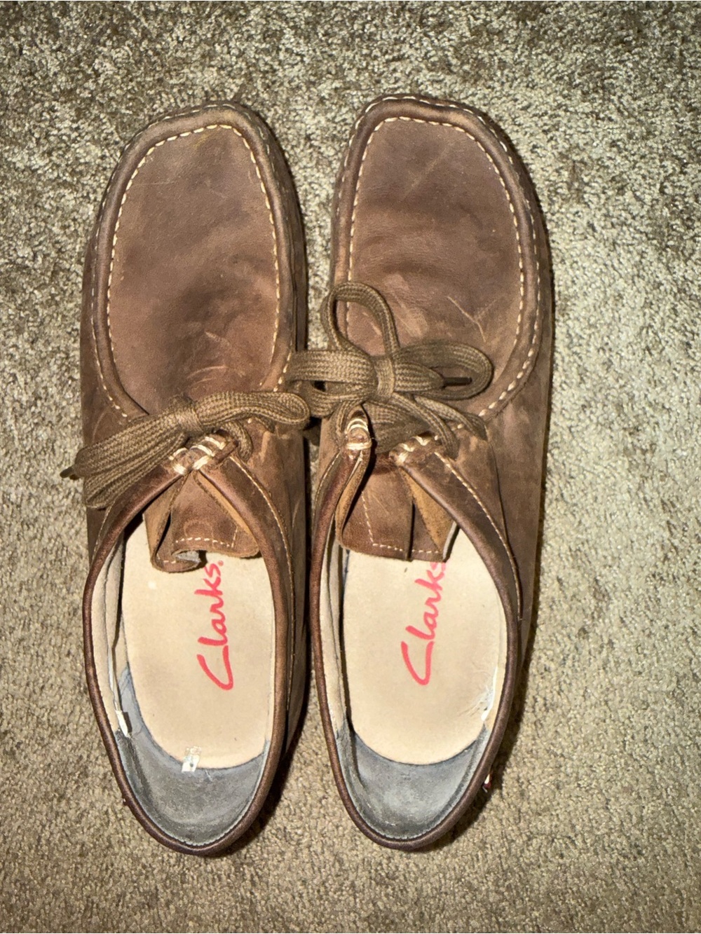 Clarks Men's Brown Suede Chukka Boots